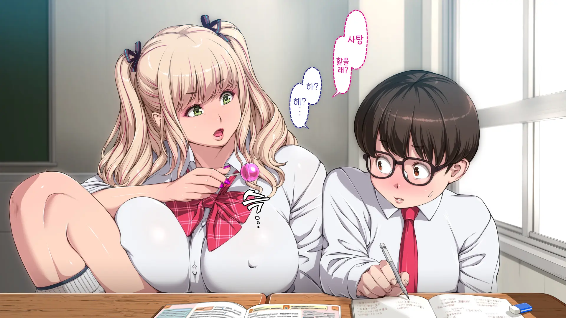 Manabiya Slut Yariman JK No H Na Gakuen Seikatsu Zenpen | 마나비야 거침없이 걸레 JK의 H스런 학교생활 전편